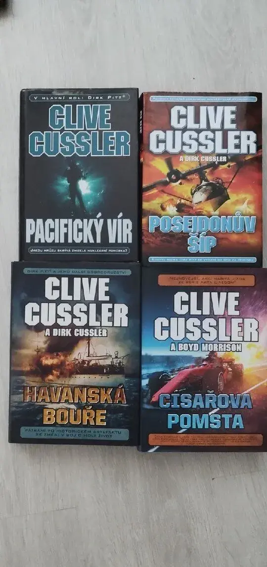 KNIHY-Clive Cussler