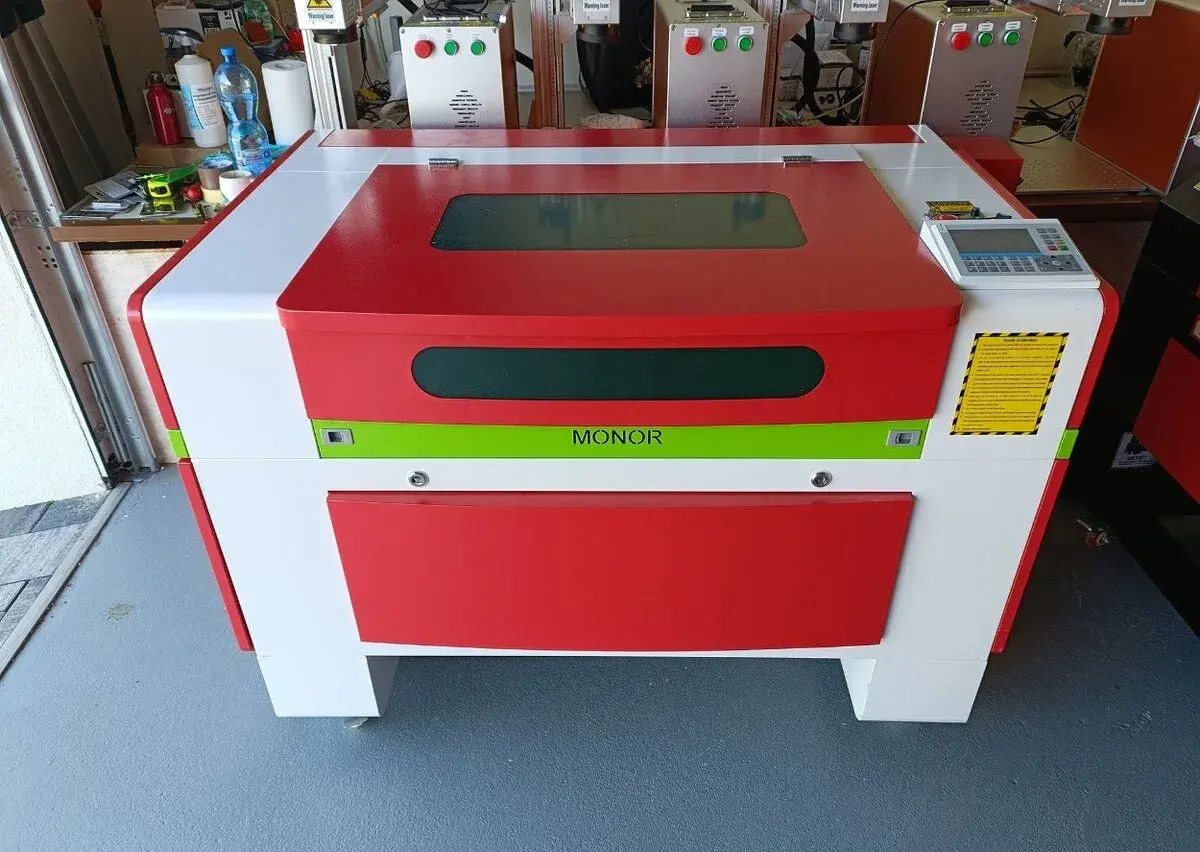 Novy CO2 laser 80W plocha 700x500mm, gravírka, skladom