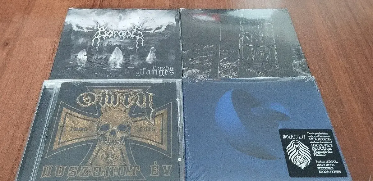 Metalové LPs Cds,Heavy,Black,Death Metal.