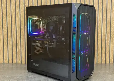 Herný PC - AMD Ryzen 5 5500GT, AMD RX 6600 8G, 16GB/512GB