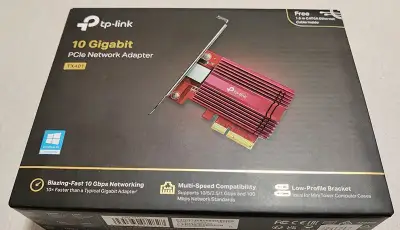 TP-Link TX401, 10 Gigabit PCIe Adapter