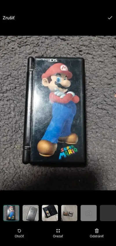 Pouzdro Super Mario + 2 hry pro Nintendo DS