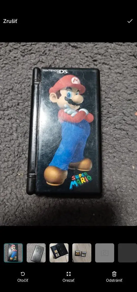 Pouzdro Super Mario + 2 hry pro Nintendo DS