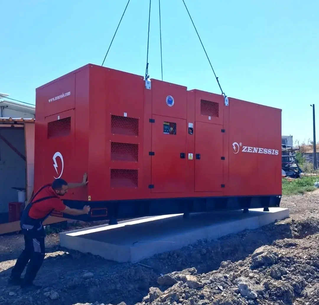 elektrocentrála ZENESSIS - ZEN1000TBI diesel BAUDOUIN 880 kW