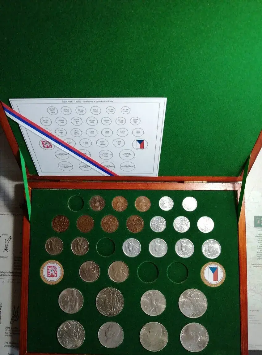 Mince ČSR 1947-1953