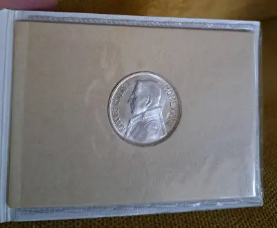 Vatikan Jan Pavol I 1978 striebro 1000 Lira