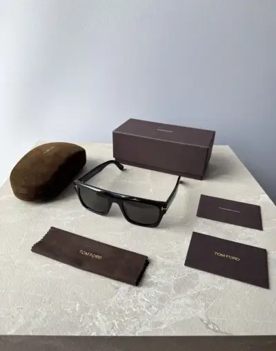 Originál TOM FORD Cyrrus 2 slnečné okuliare čierne