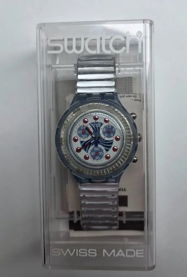 Swatch Aqua Chrono Waterwhirl, model SBN104, nove