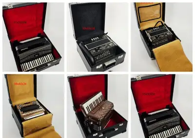 Kufor na Akordeon, harmonika, heligonka