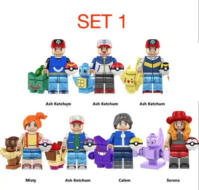 Mix postavičiek - typ lego - nové, nehrané