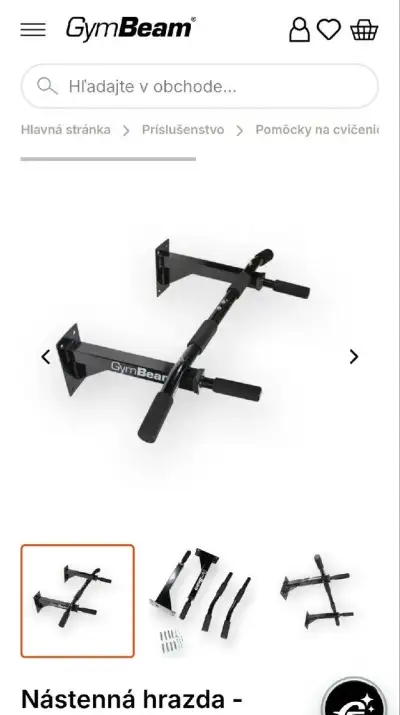 Nástenná Hrazda od GymBeam