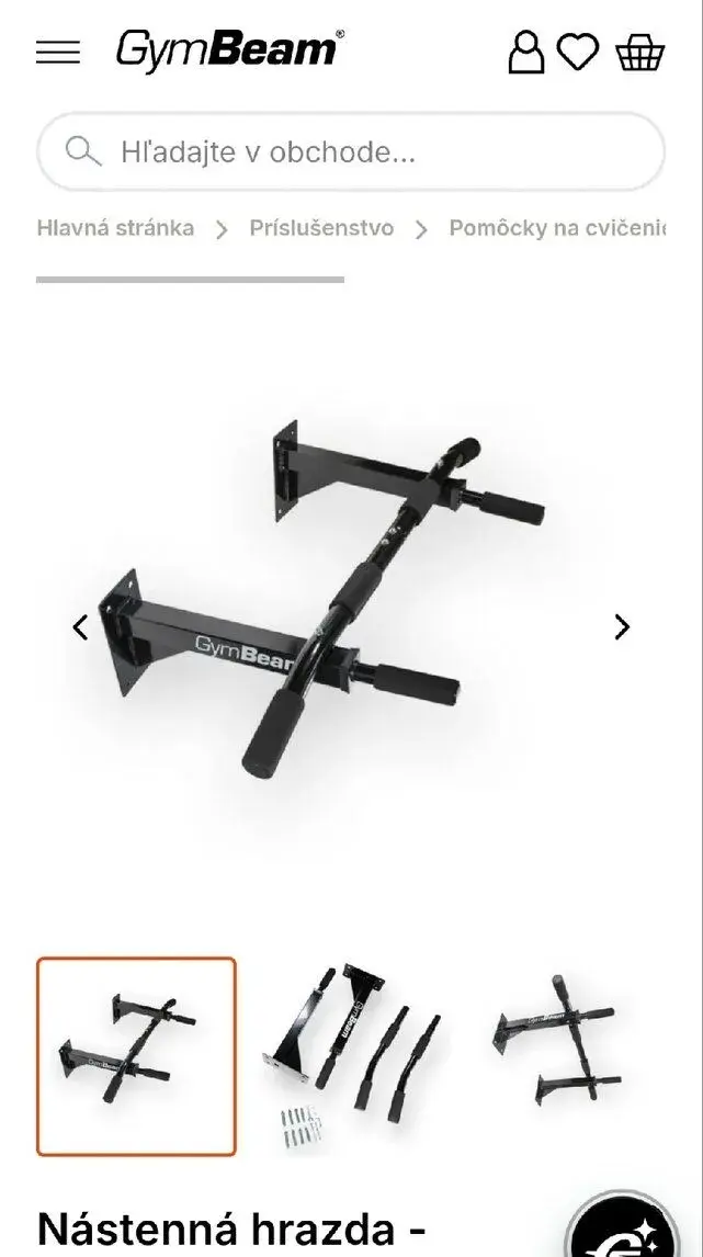 Nástenná Hrazda od GymBeam