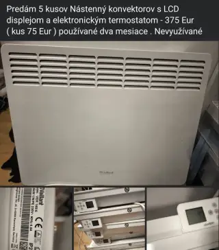 Radiátory - 5 kusov - 1 ks 75 Eur