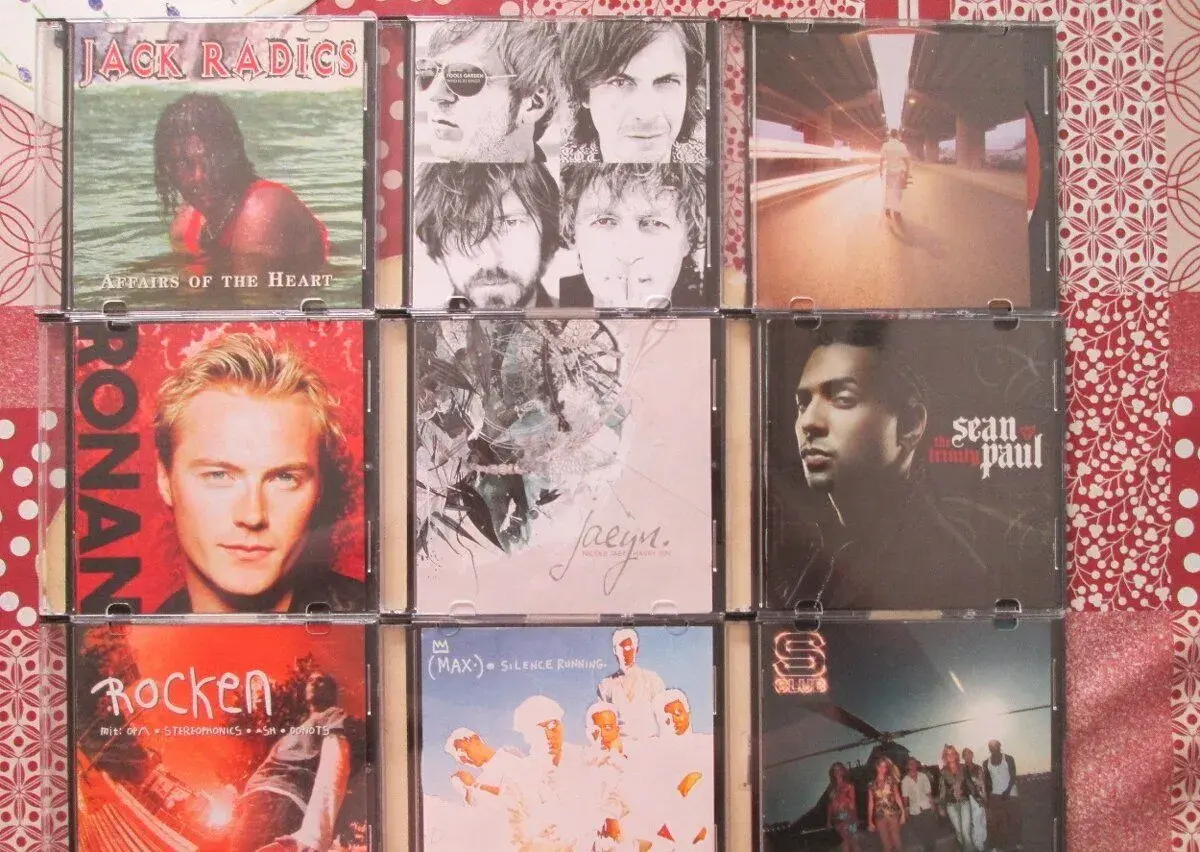 20 cd pop, rock, cd sú v slim obaloch - volume 2.