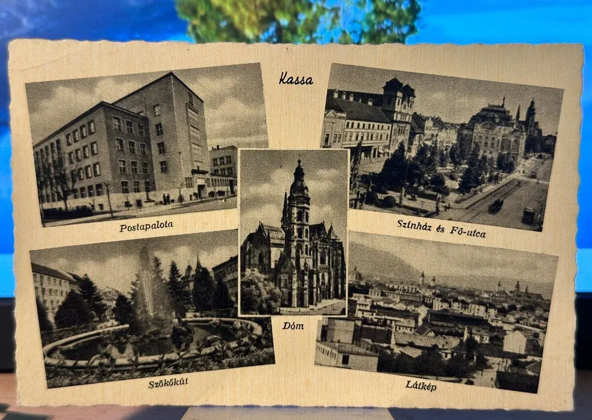 Staré dobové pohľadnice Košice (Kassa) – 2 ks