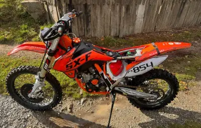 Svoju KTM SX-F 250 2013