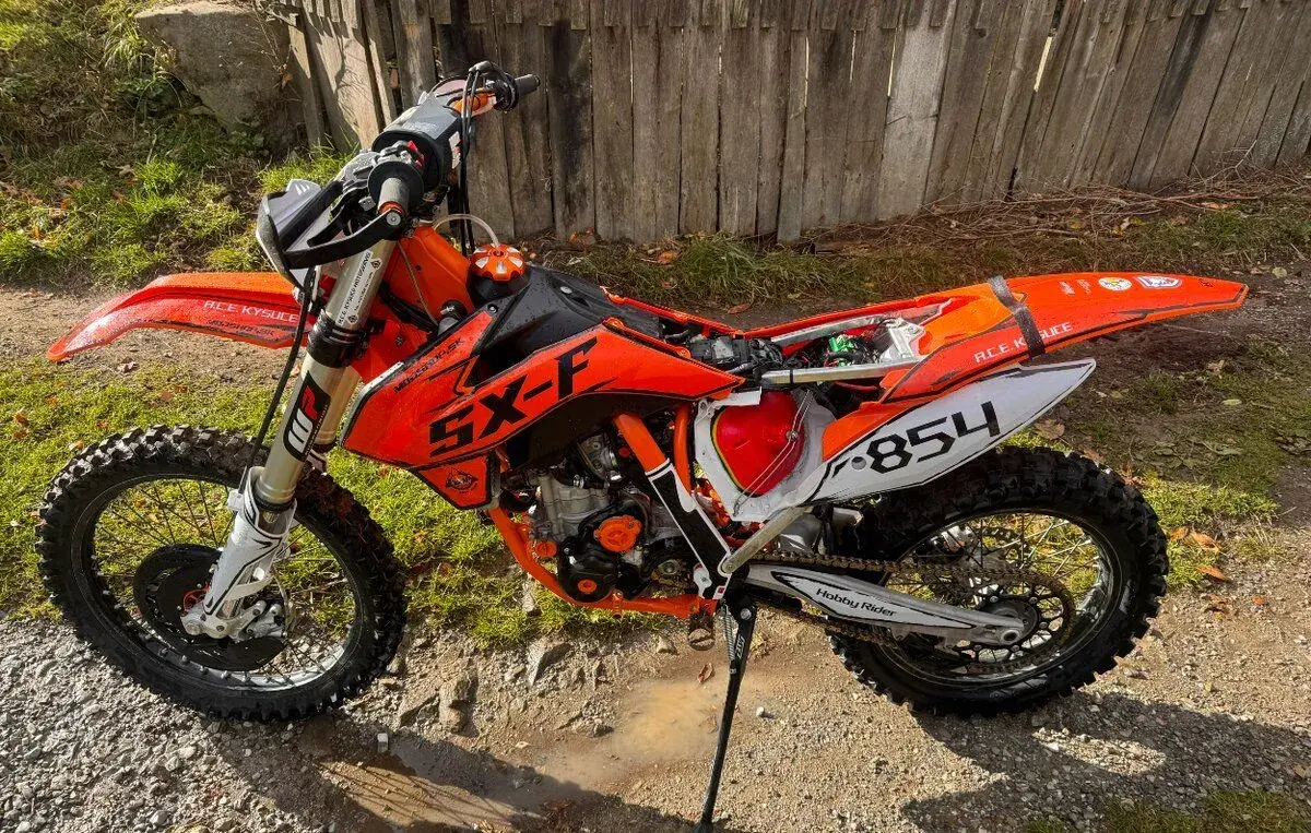 Svoju KTM SX-F 250 2013