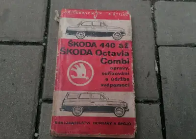 Kniha Opravy, nastavovanie a údržba Škoda 440,Octavia