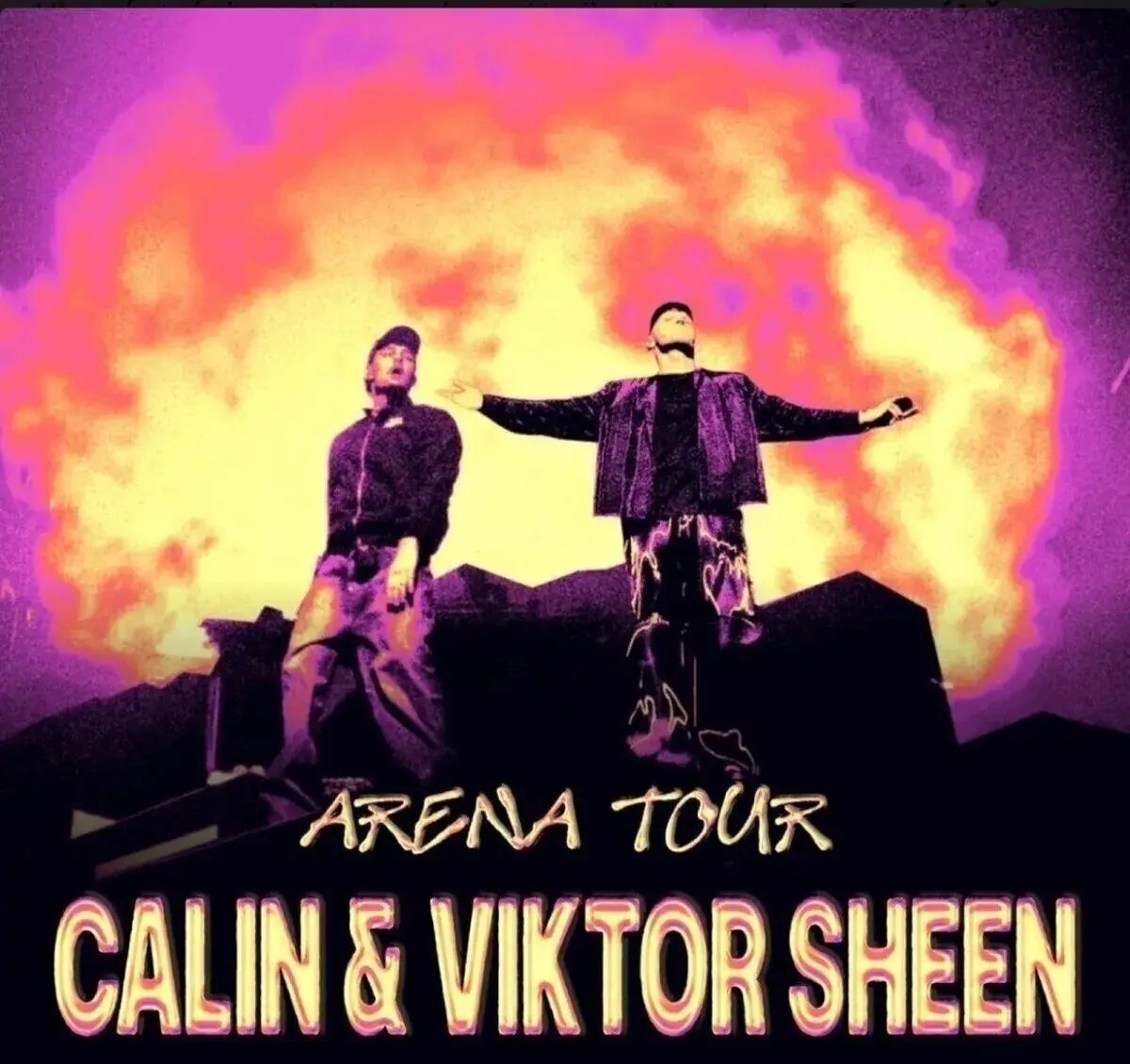 Calin a Viktor Sheen O2 aréna Praha 4.12 , 5.12