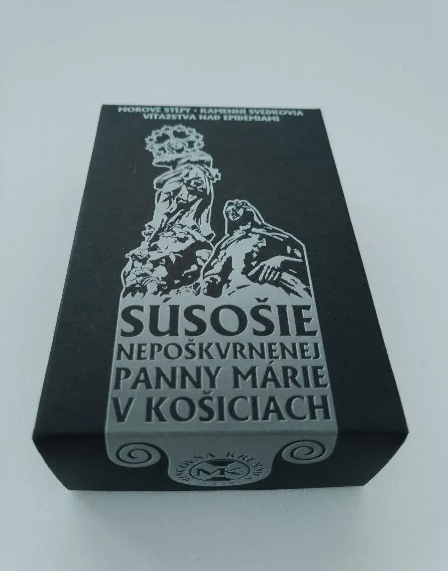 Strieborná medaila Morový stĺp Košice