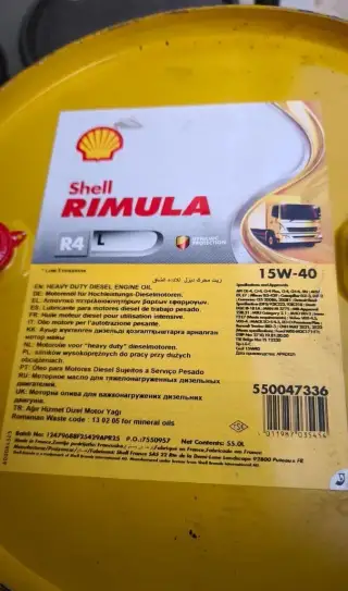 Olej Shell rimula r4 15w-40