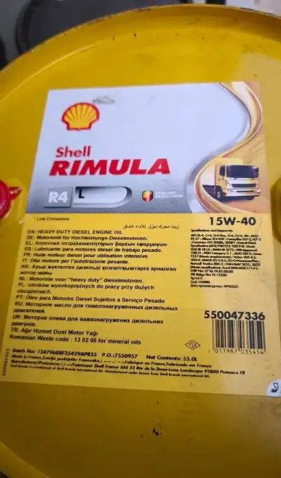Olej Shell rimula r4 15w-40