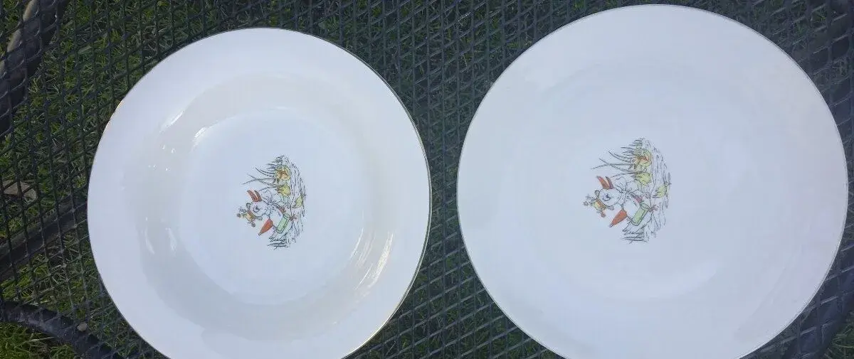retro detský porcelán
