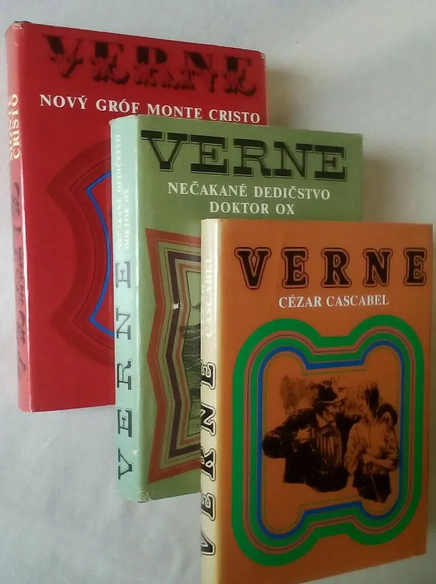 Verneovky 3 knihy