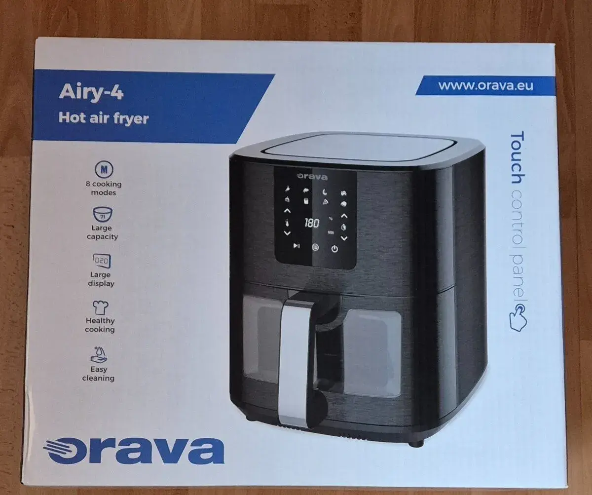 Teplovzdušnú fritézu Orava Airy-4,novú-nerozbalenú,