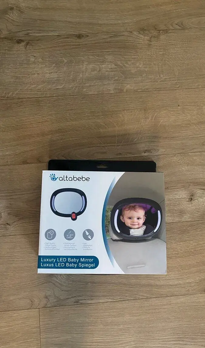 Altabebe Zrkadlo do auta LED