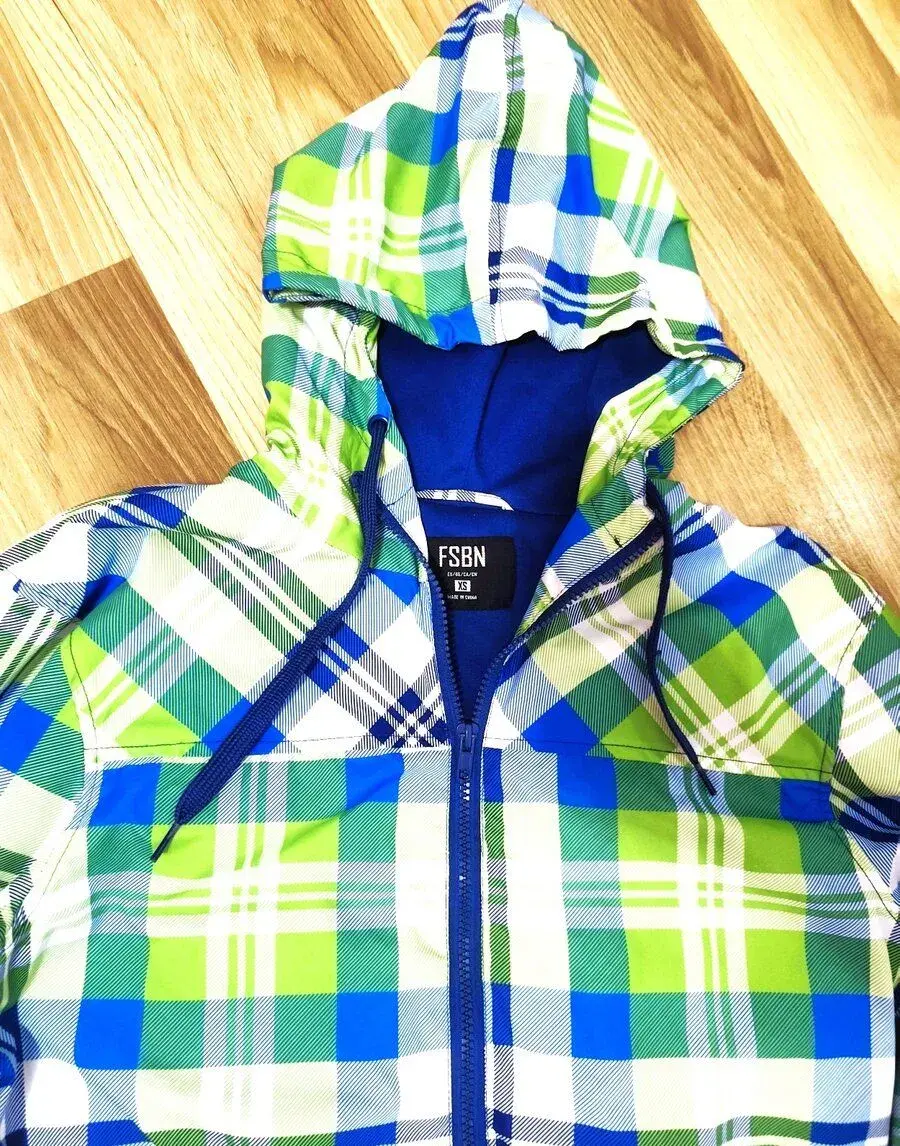 PRECHODNÁ chlapčenská BUNDA S KAPUCŇOU č. XS 158-164