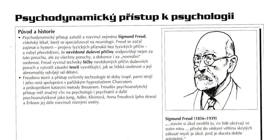 Materiály na prijímačky z psychológie / psychológia