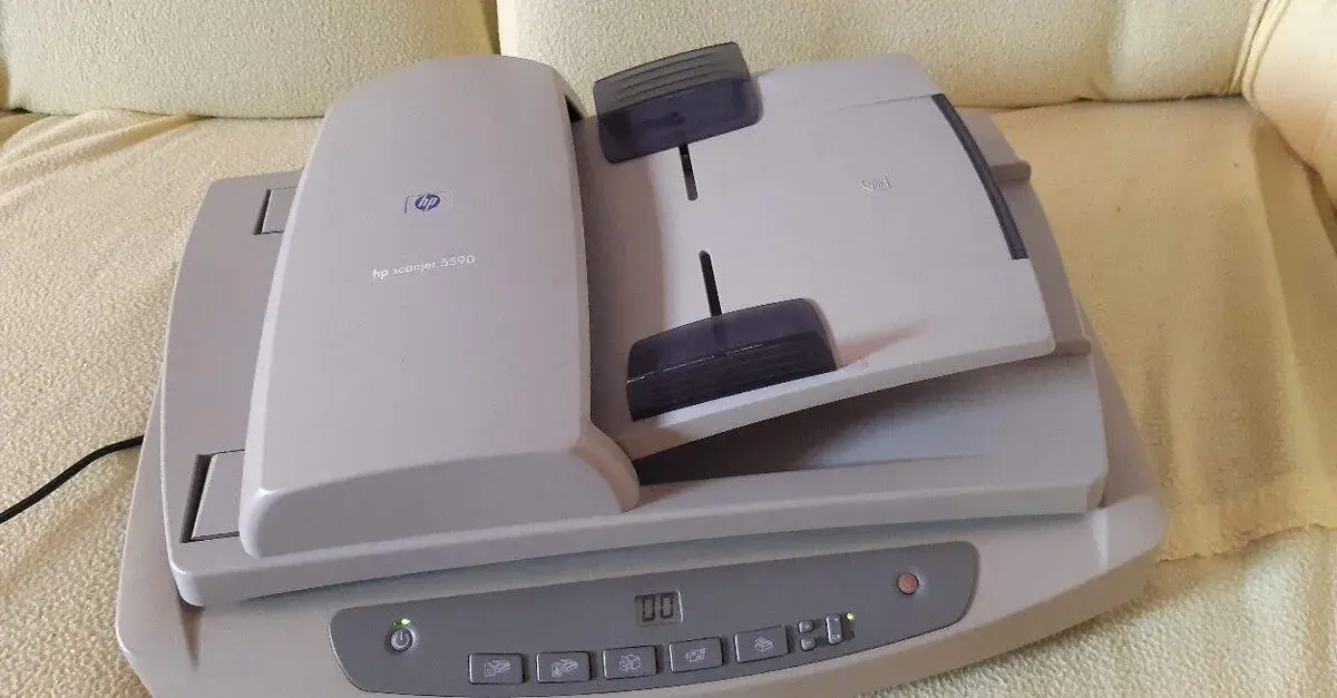 Funkčný skener HP Scanjet 5590.