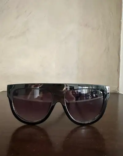 Fashion slnečné okuliare čierne
