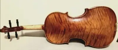husle 4/4 model Stradivari tiger stripes
