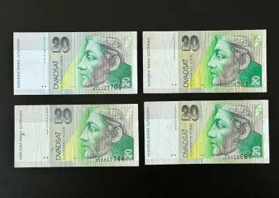Slovenské bankovky / koruny 20 SK