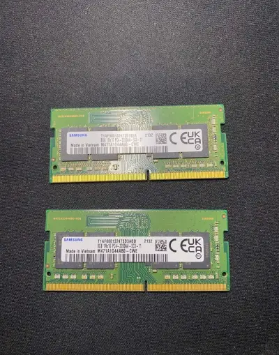 Notebook ram 2x8gb 3200mhz DDR4