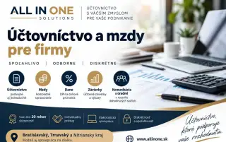 Účtovníctvo a mzdy pre firmy