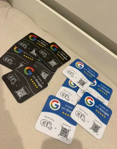 NFC QR Google karty