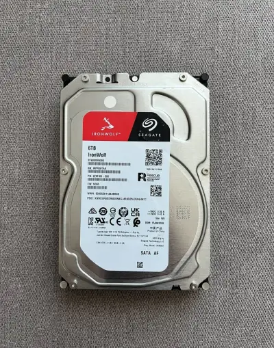 3,5" HDD Seagate IronWolf 6TB