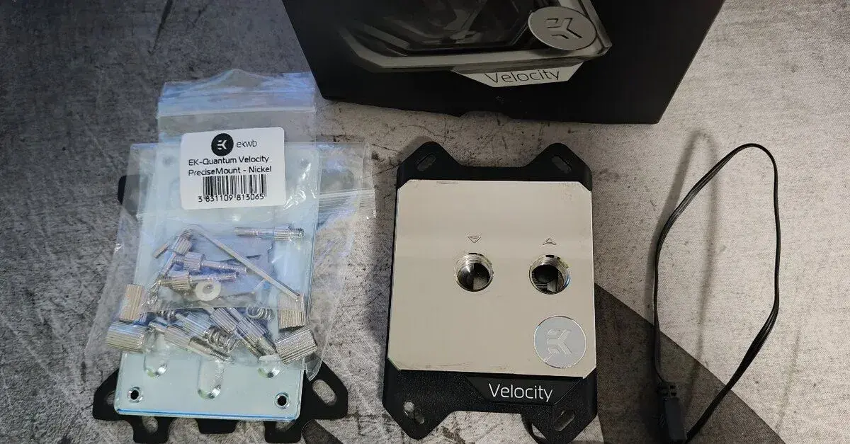 EK-Quantum Velocity / Vodny blok na CPU