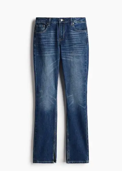 Džínsy rovného strihu H&M