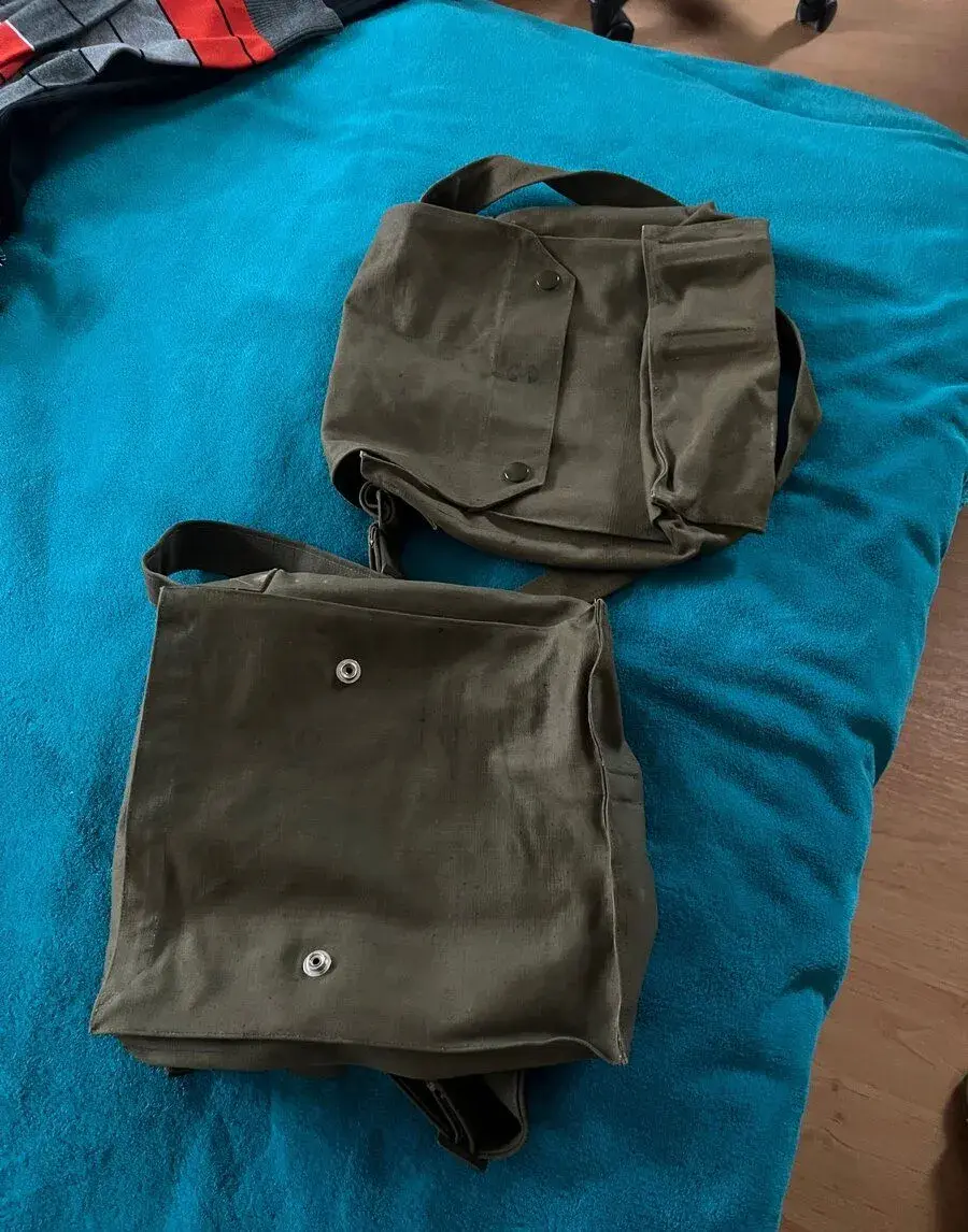 Vintage vojenská taška - brašňa