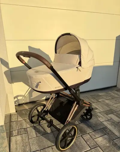 Cybex Priam Rose Gold 2025 - Trojkombinácia + Cloud G (100%