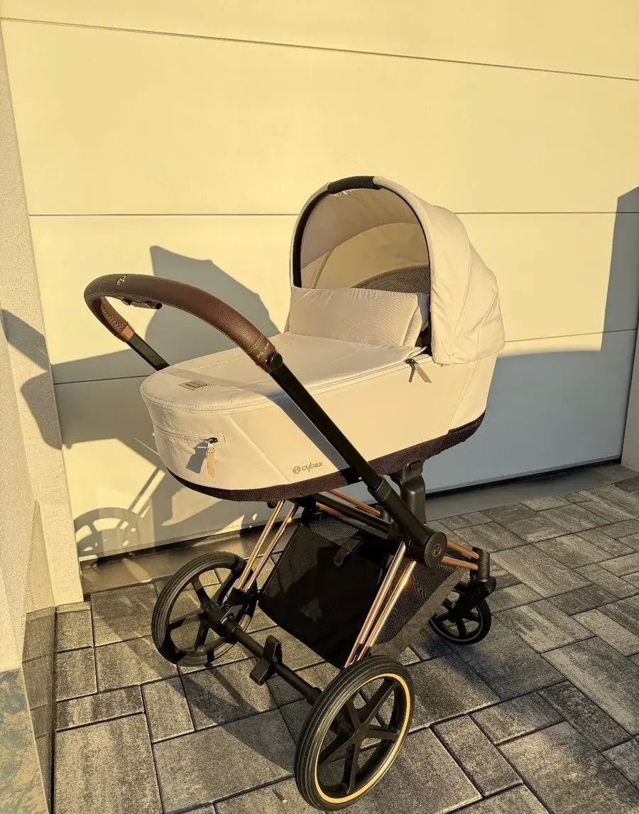 Cybex Priam Rose Gold 2025 - Trojkombinácia + Cloud G (100%