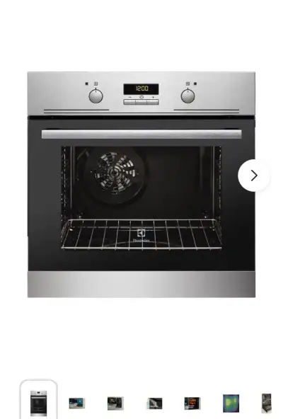 Vstavaná rúra Electrolux EOA 3450 AOX