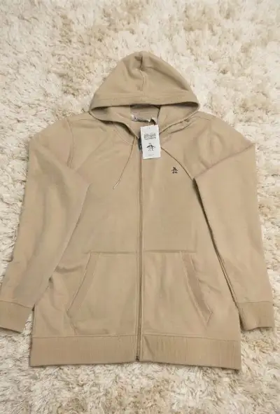 Nová pánska mikina Original Penguin na zips XL