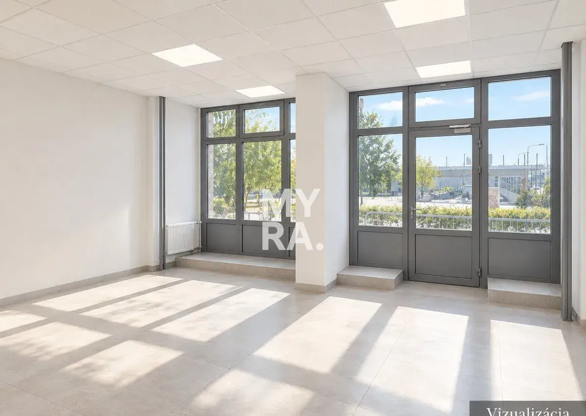 Obchodný / kancelársky priestor 39,89 m² – Masarykova, Prešo