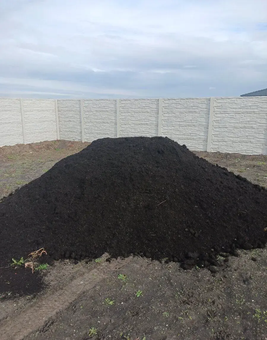 Záhradná Zemina Ornica Kompost Záhrady Makadam Strk
