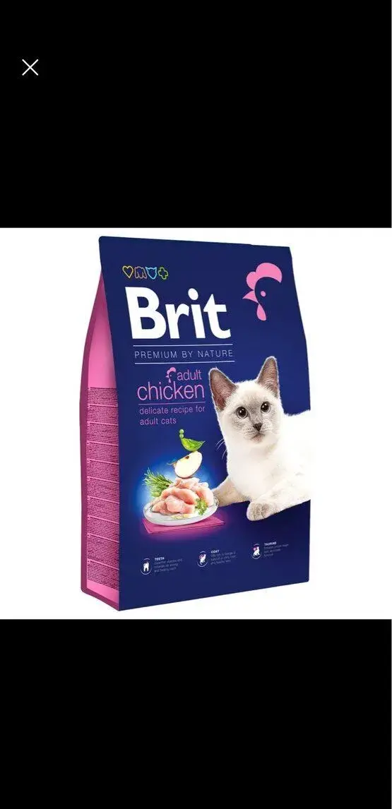 Brit Premium Chicken granule + aj kitten verzia
